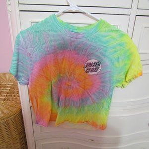 Santa Cruz Tie Dye Crop top